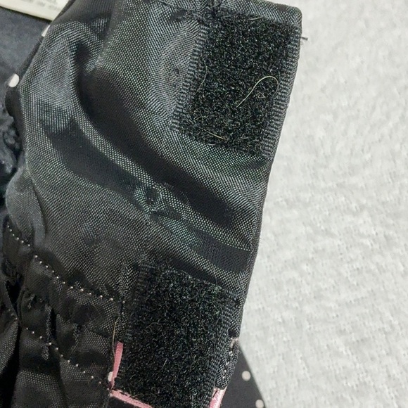 Black Polka Dot Dress with Pink Bow - Picture 3 of 6